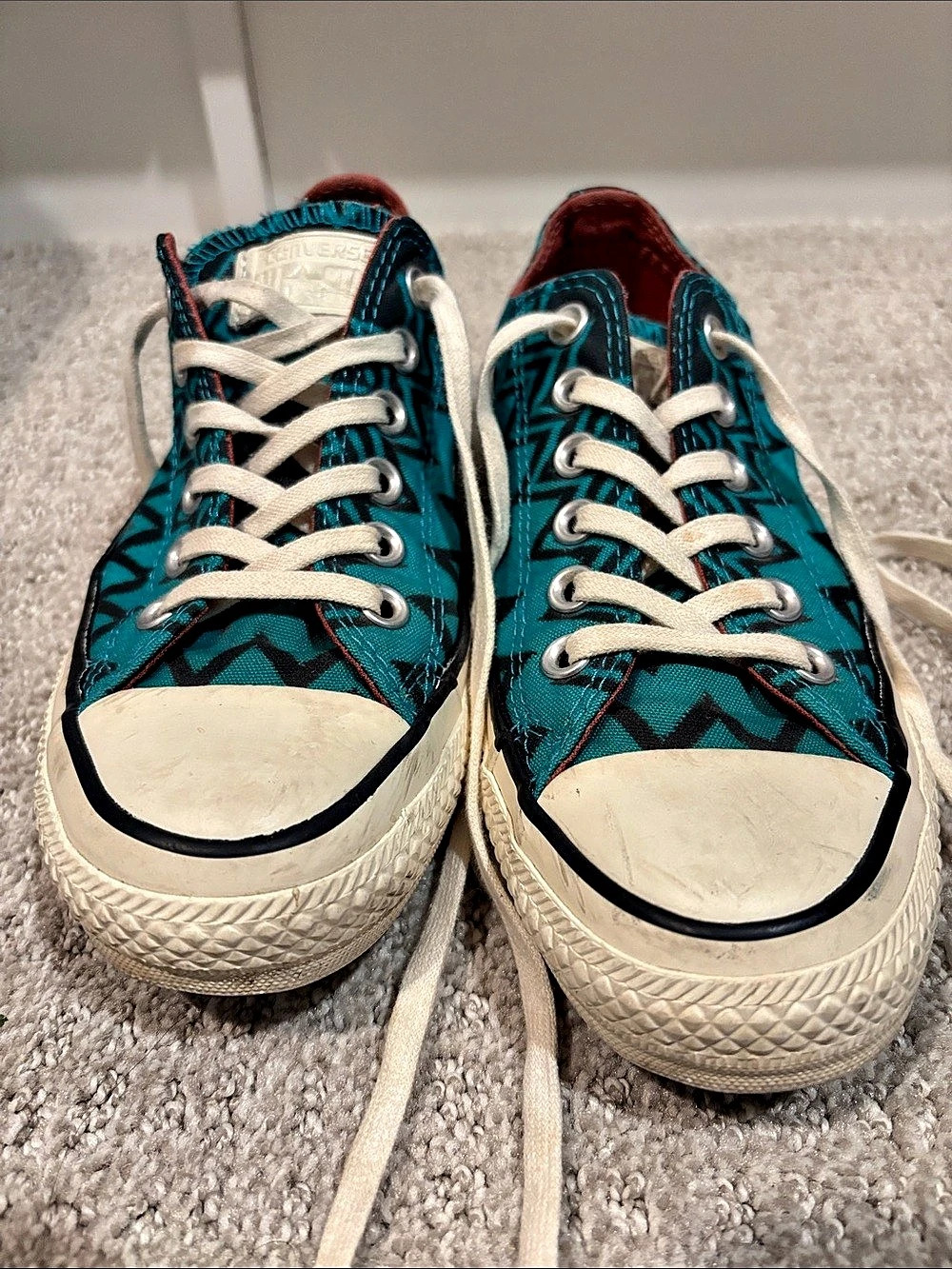 Converse Chuck Taylor All Star Missoni Geometric Blue & Black Sneakers